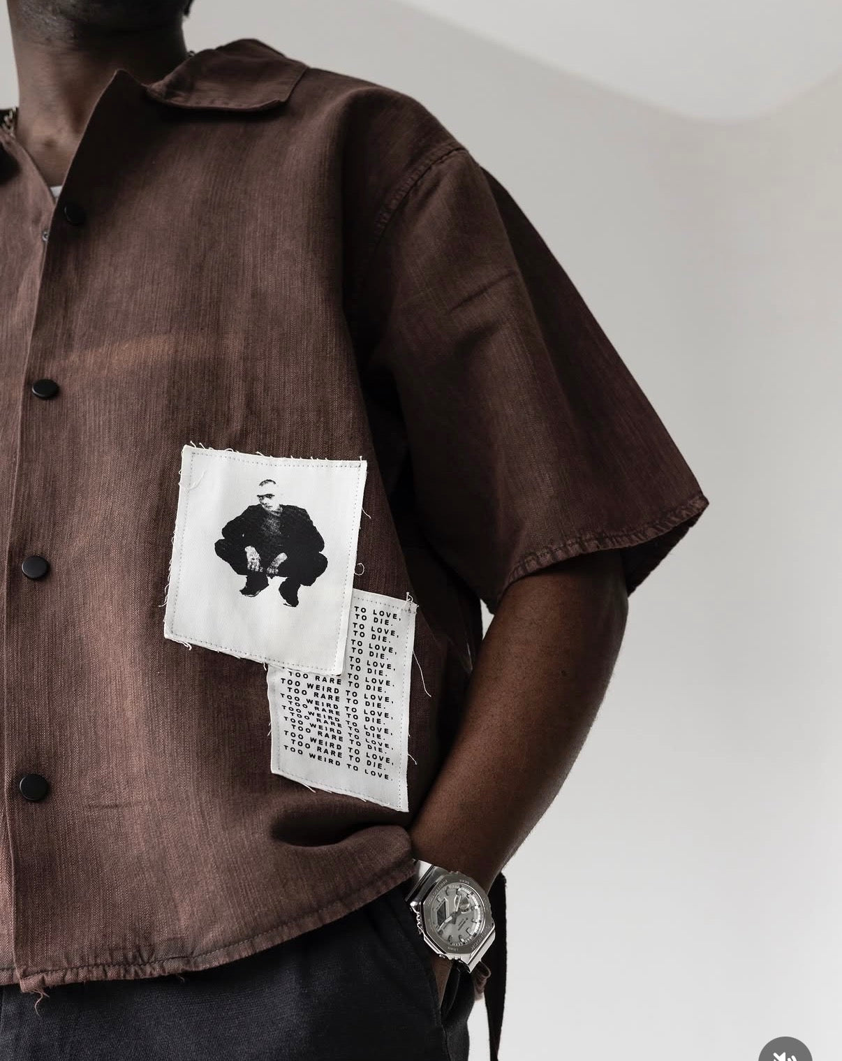 Oversized Graphic Short Sleeve Shirt