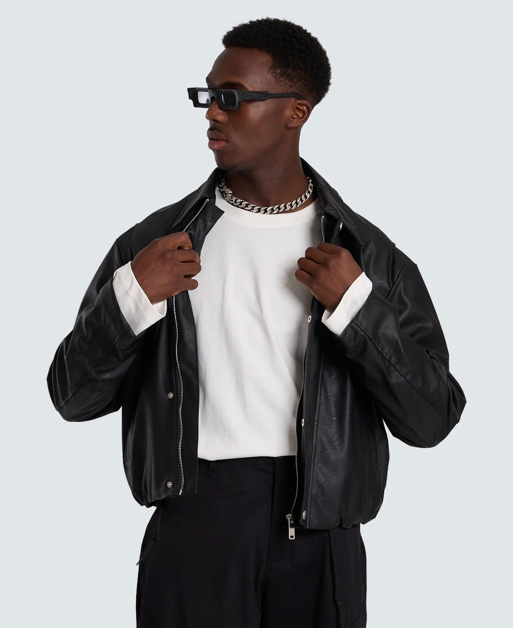 Veste similicuir