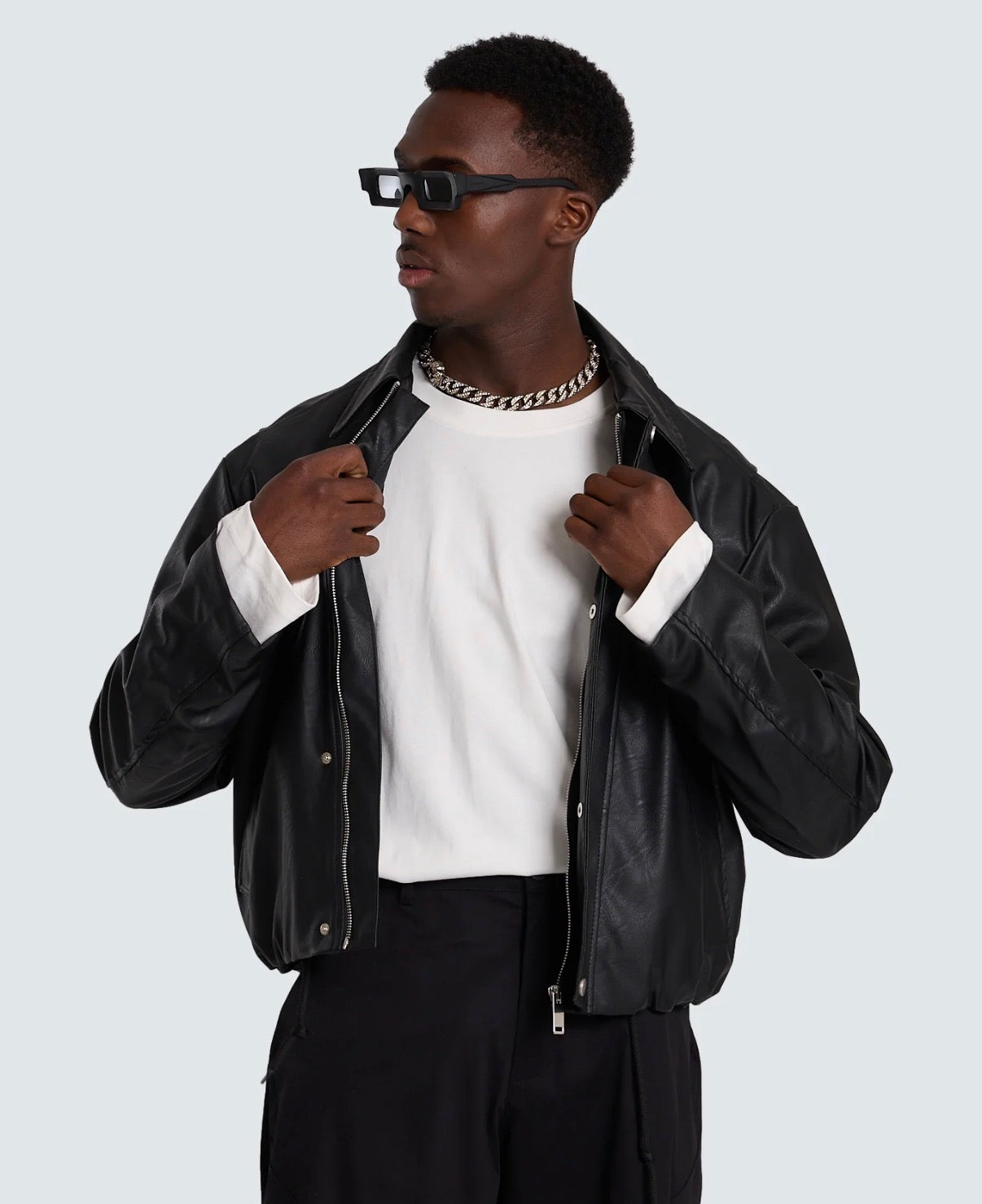 Veste similicuir