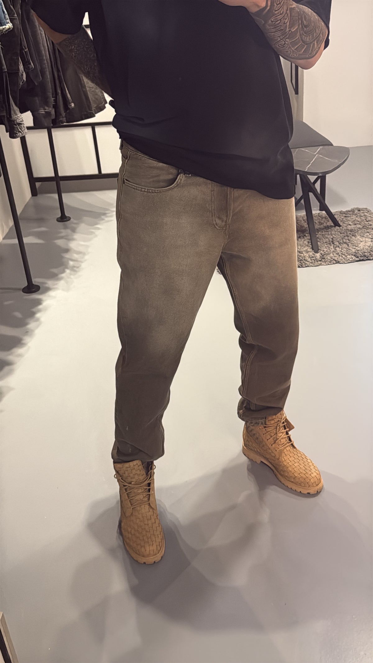 Jean Premium à Effet Délavé