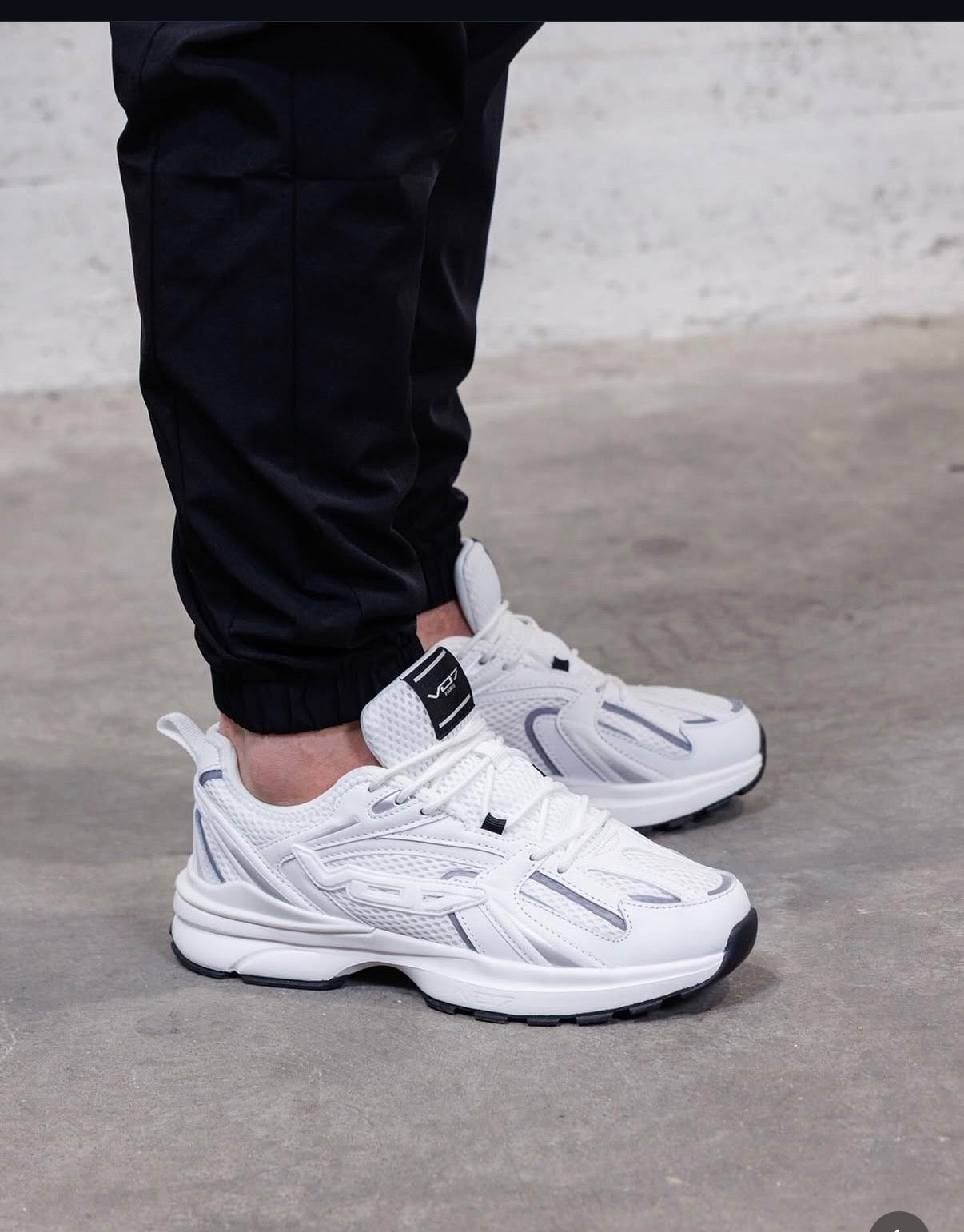 White Runner Sneakers