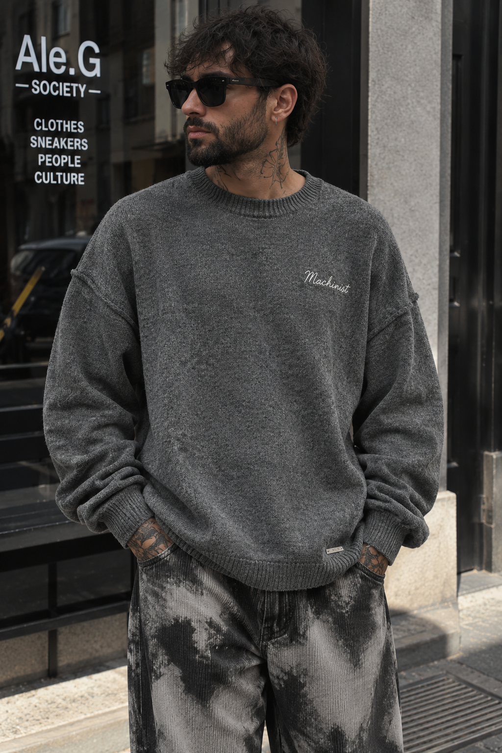 Oversized Knit Sweater