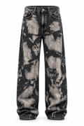 Jean Baggy Oversize Noir Délavé