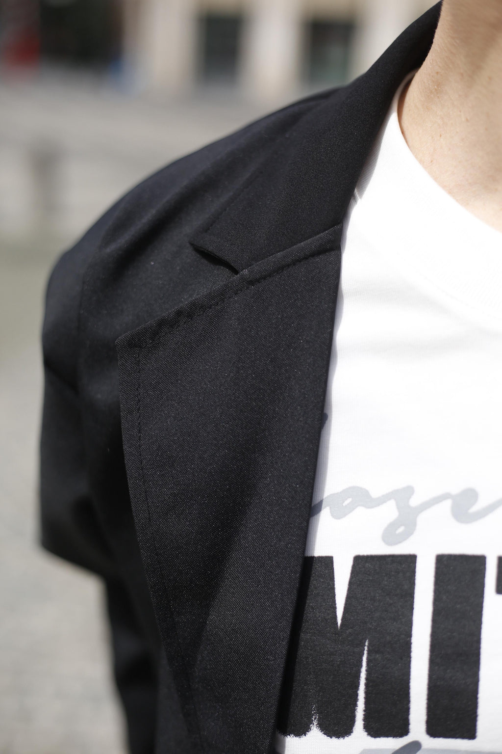 Minimal Oversized Handmade Blazer