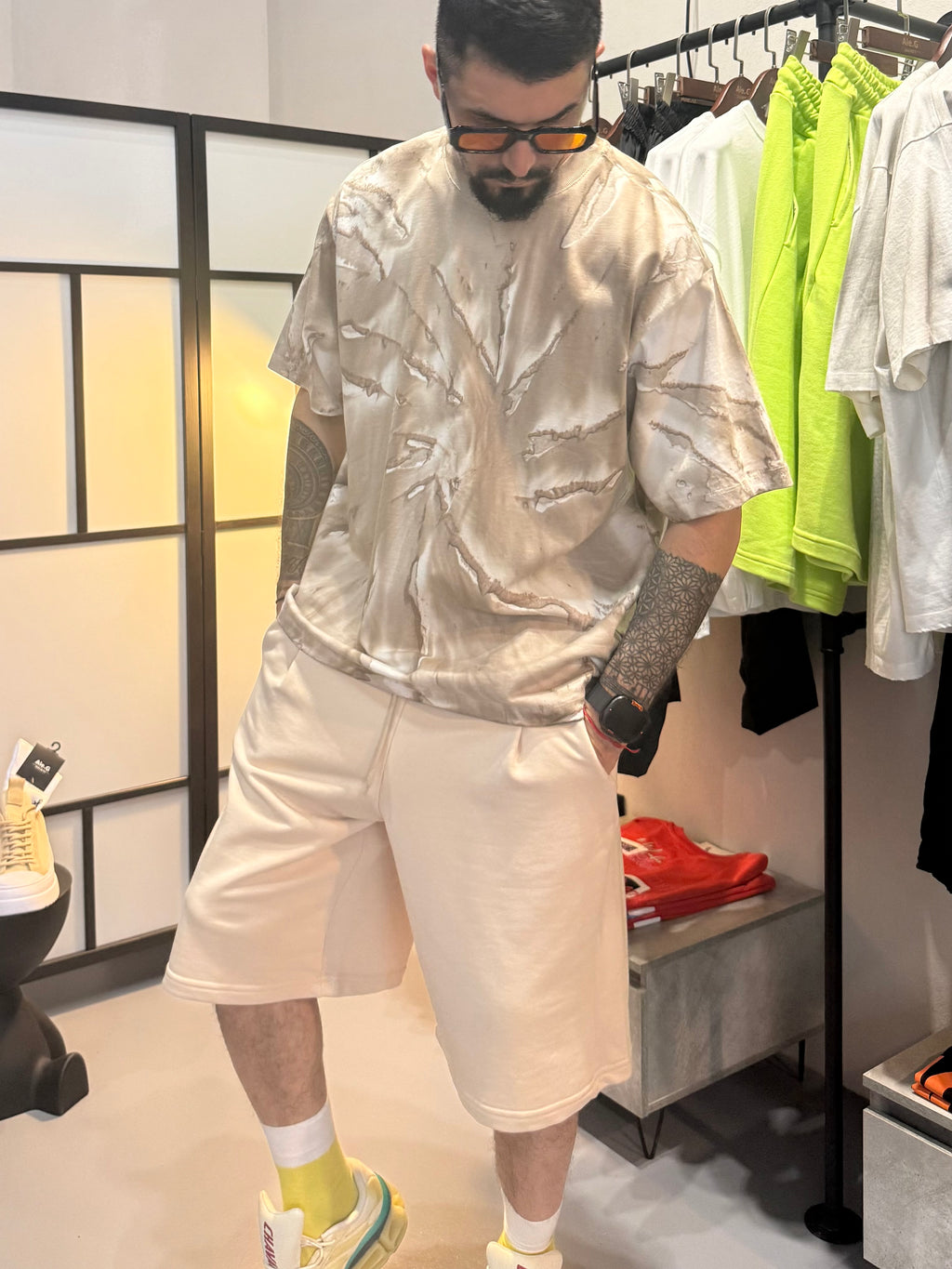Relaxed Fit Sweat Shorts
