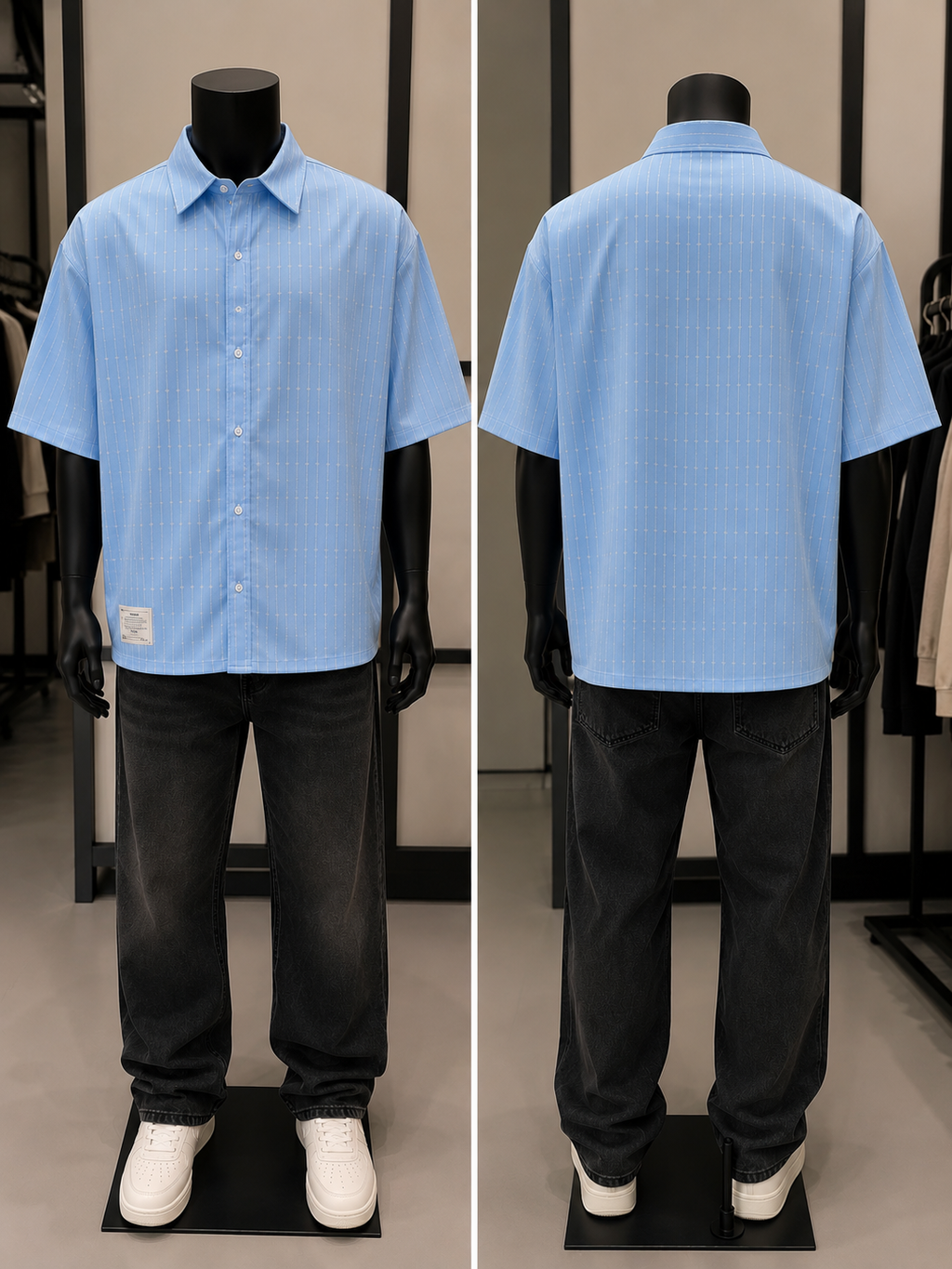 Chemise oversize