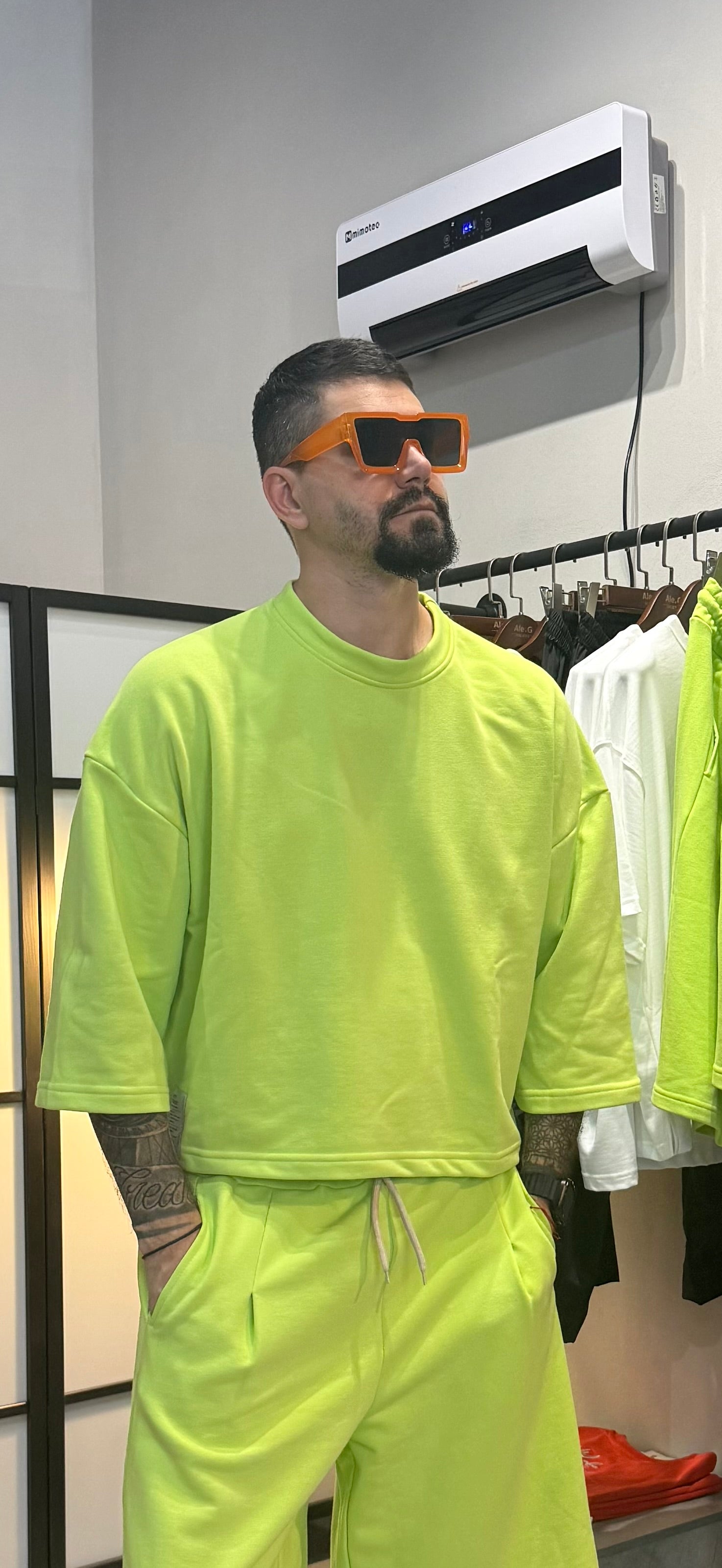 Boxy Cropped Oversized T-Shirt