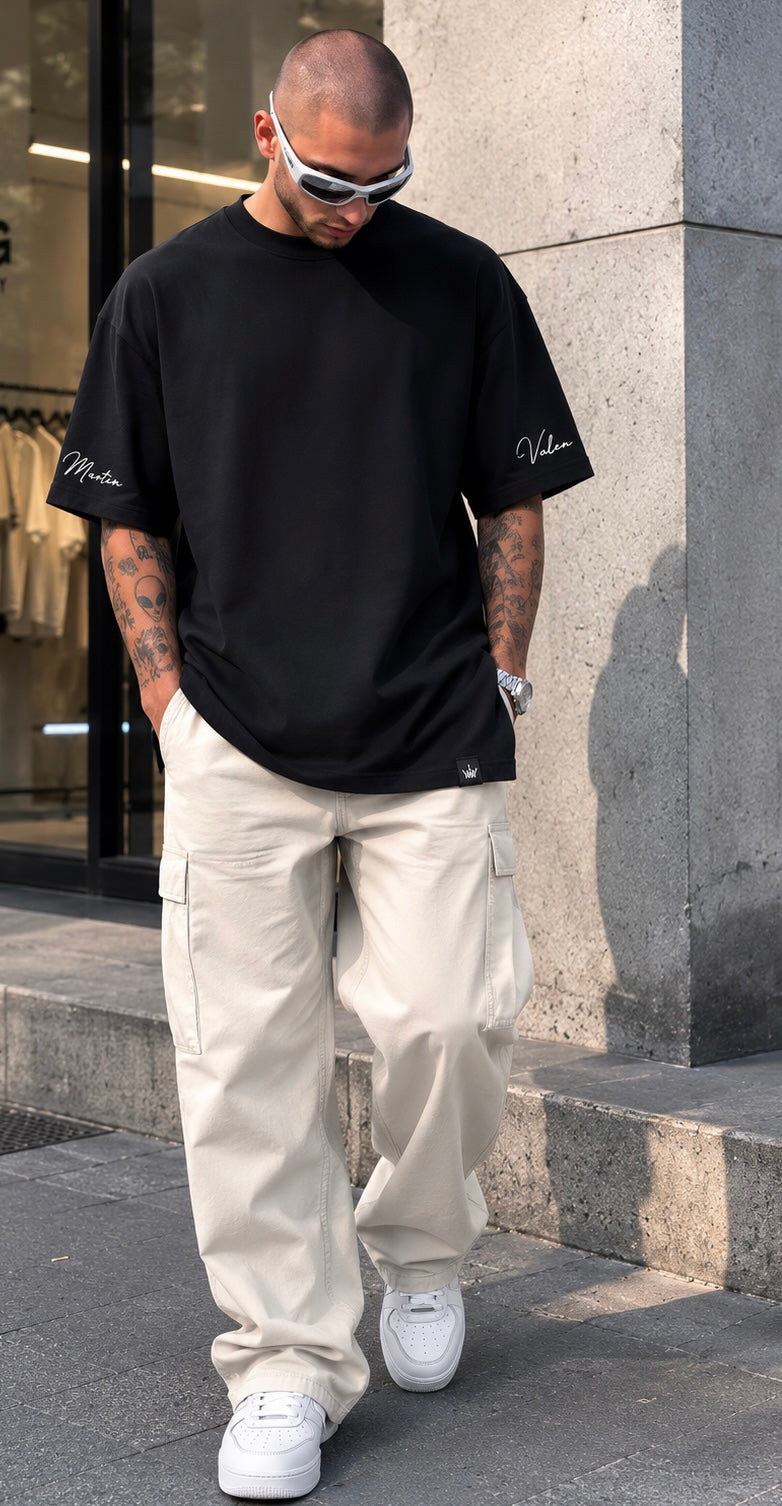 Oversized Black T-Shirt