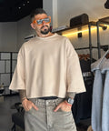 Boxy Cropped Oversized T-Shirt