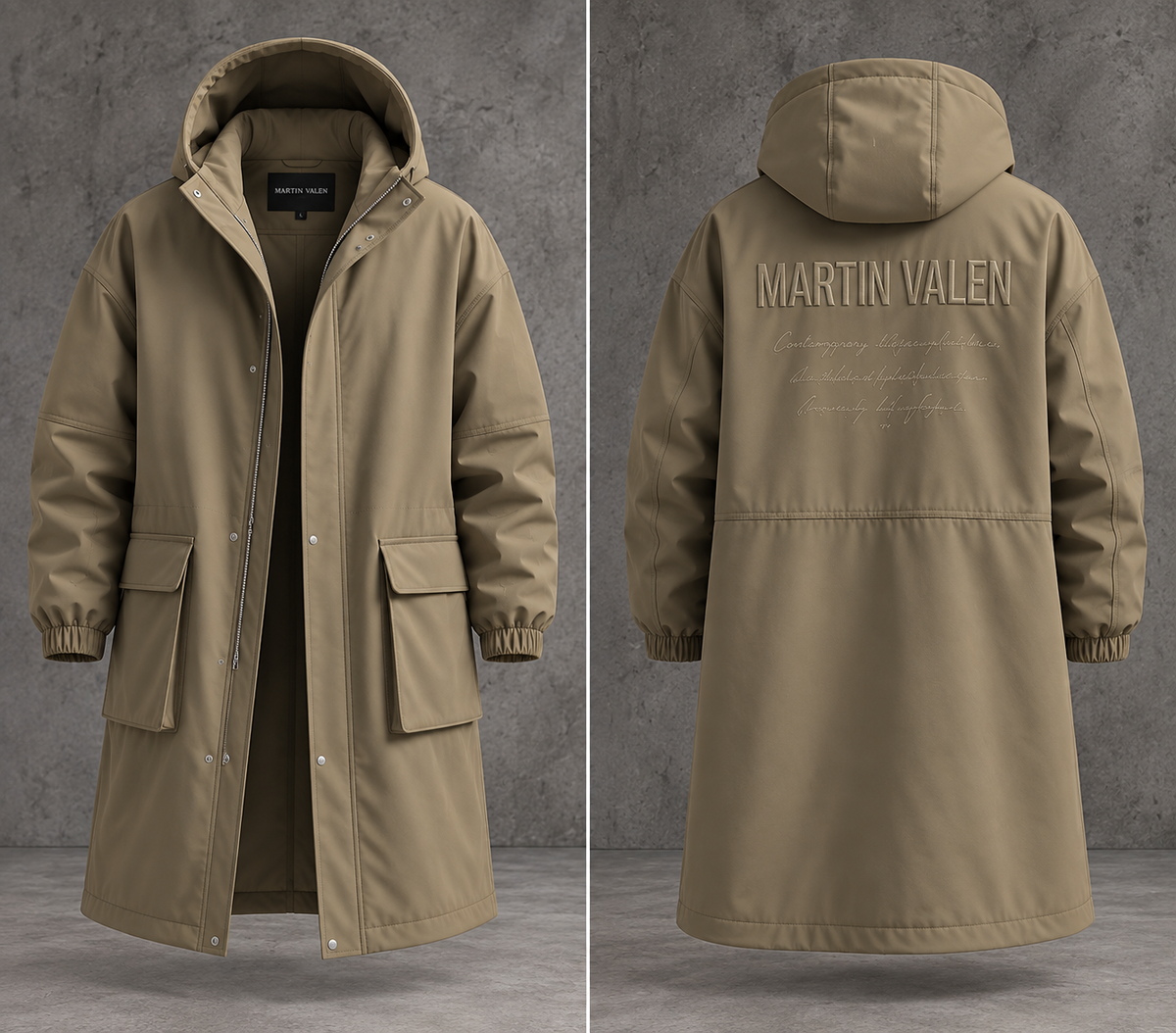 Martin Valen Hooded Parka