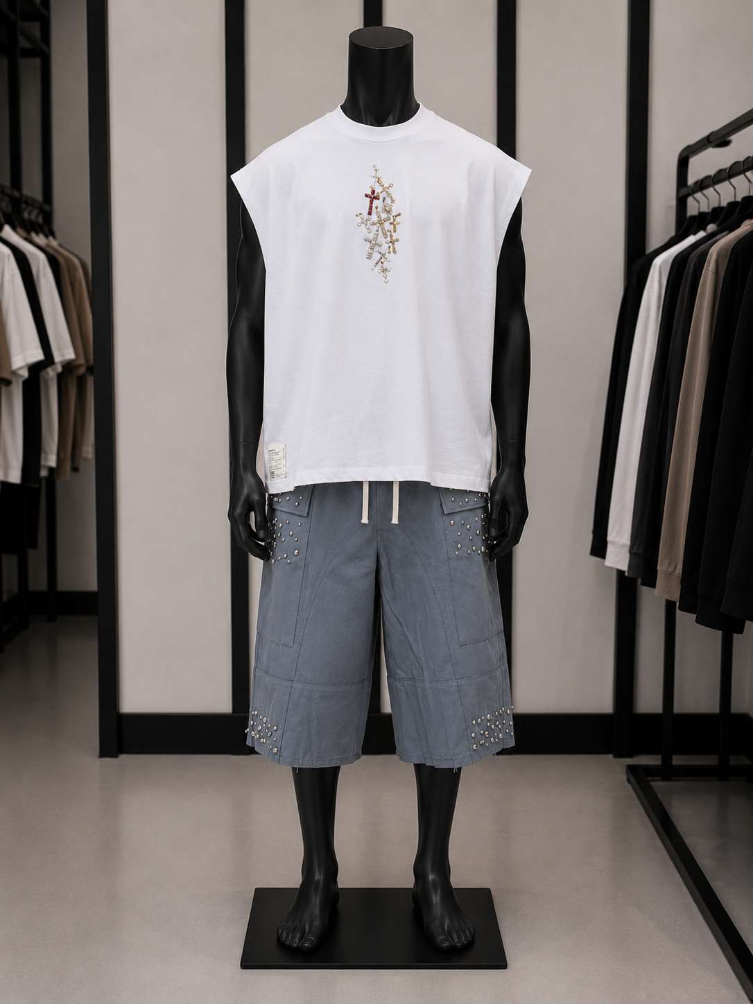 T-shirt sans manches