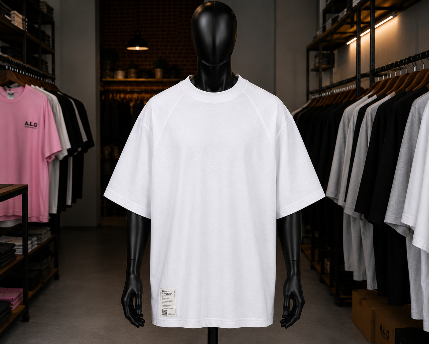 Oversize T-Shirt 3 Faces