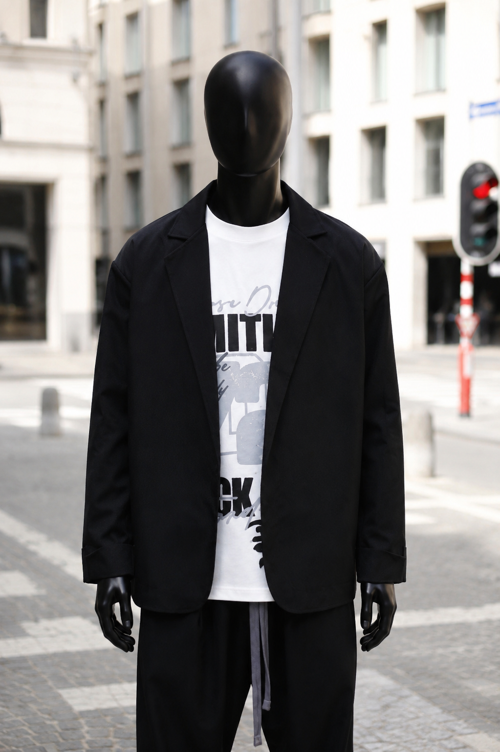 Minimal Oversized Handmade Blazer
