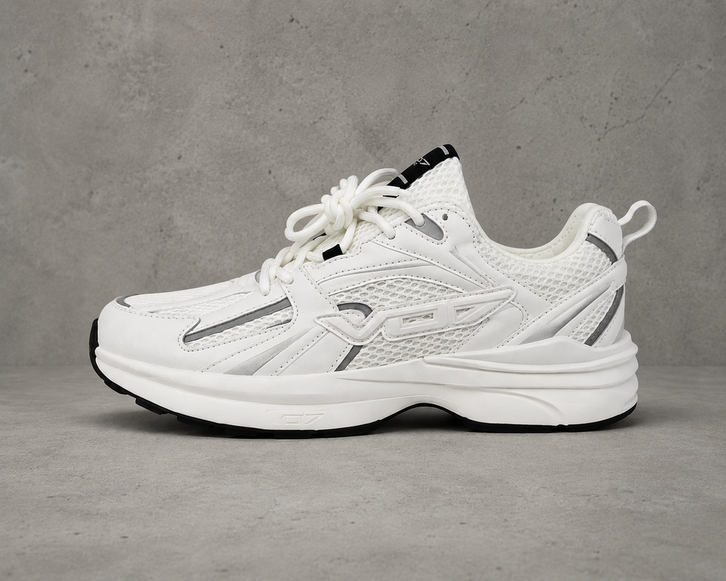 White Runner Sneakers