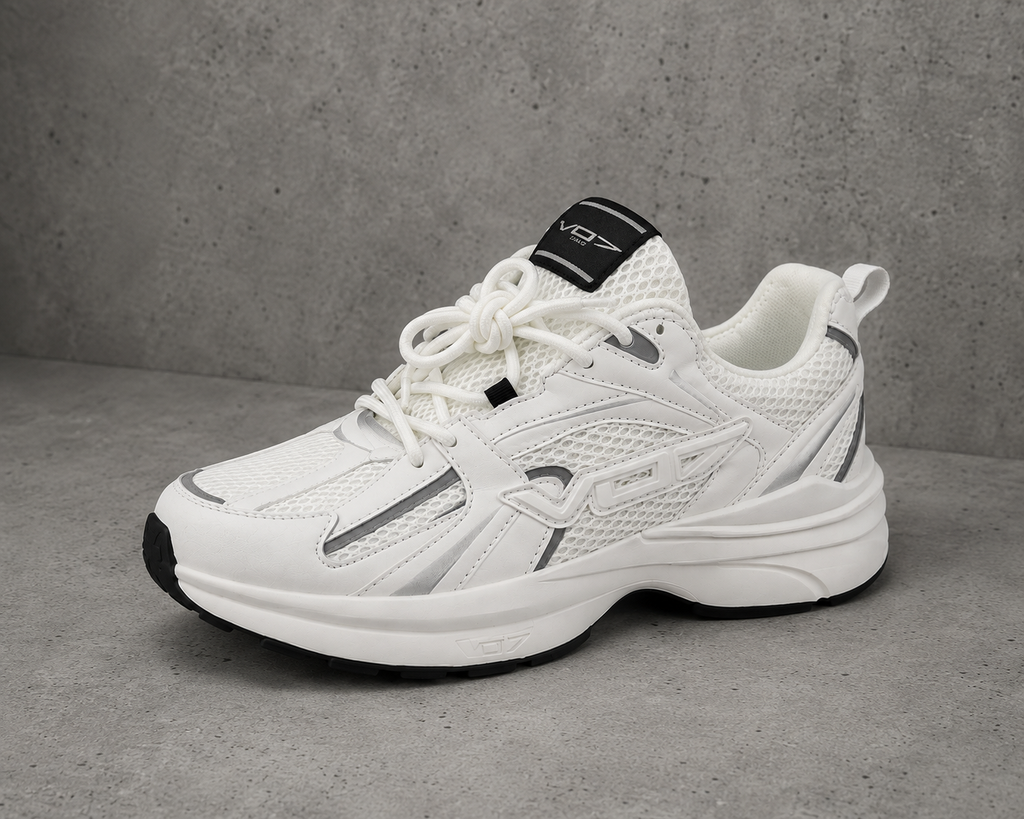 White Runner Sneakers