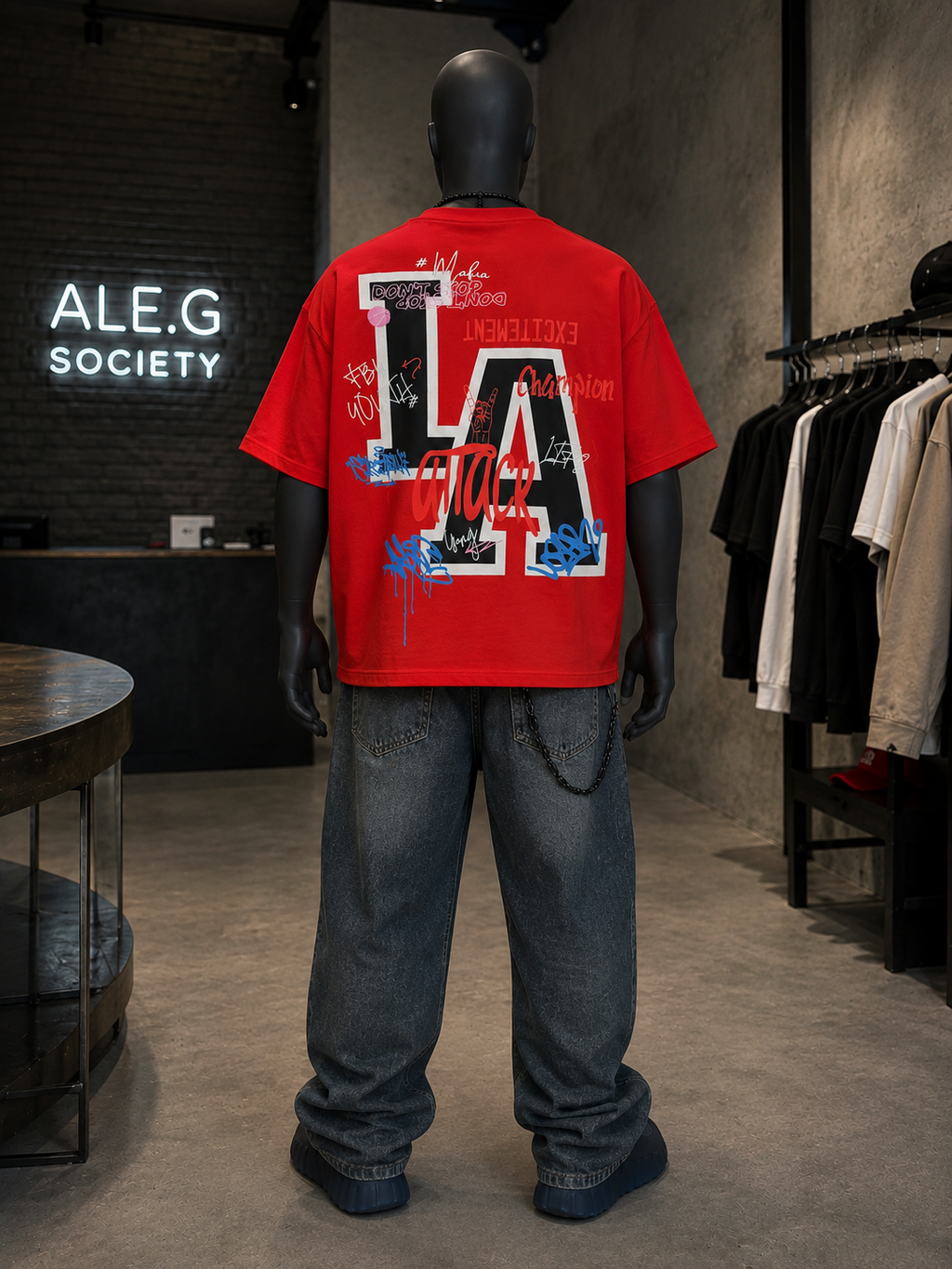 LA Attack Oversized T-Shirt