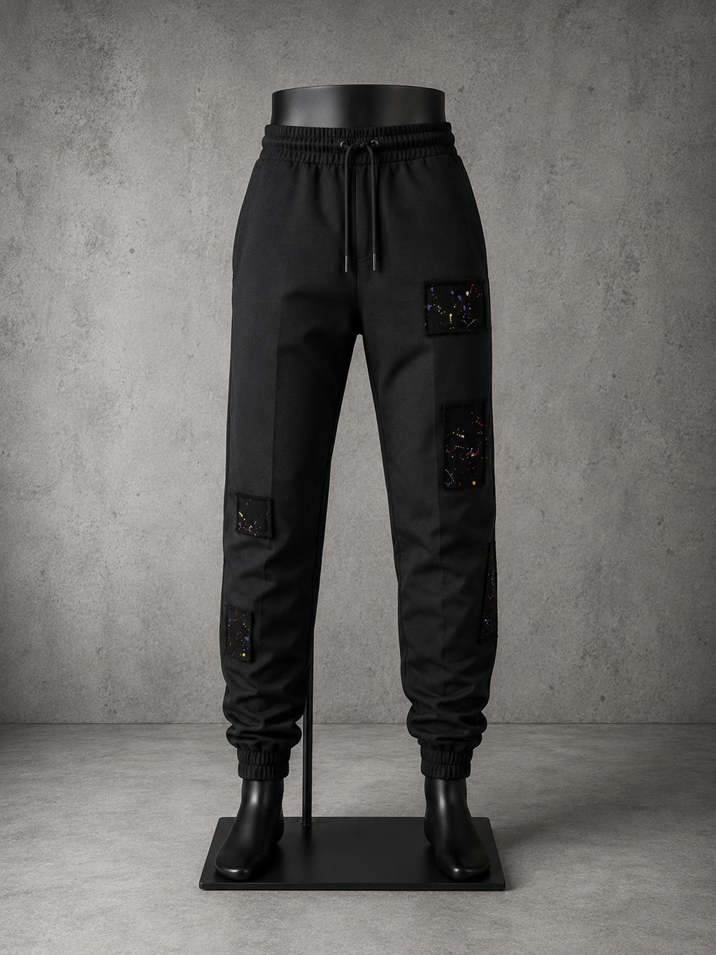 Paint Splatter Pantalon Streetwear