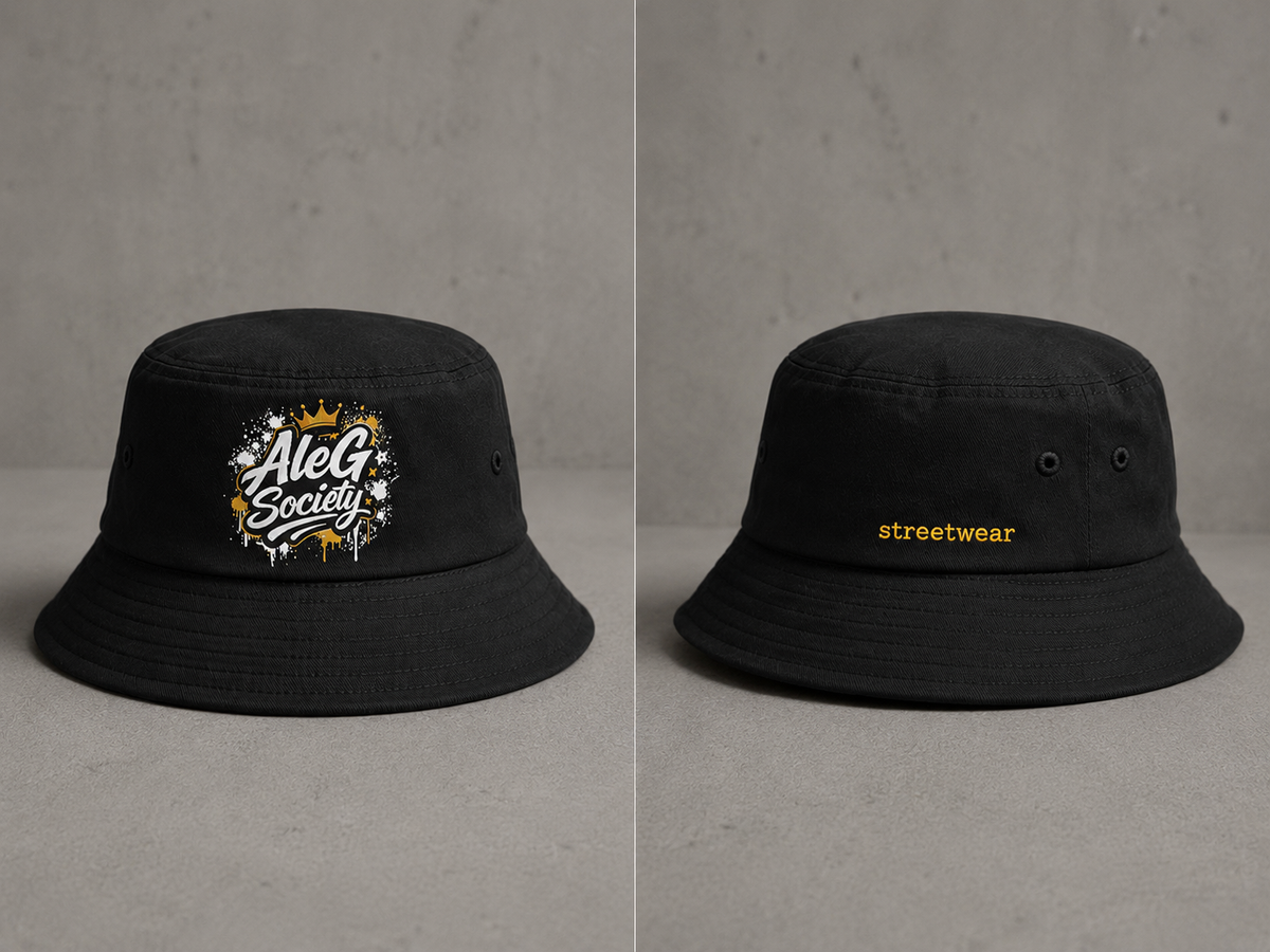 AleG Society Signature Bucket Hat
