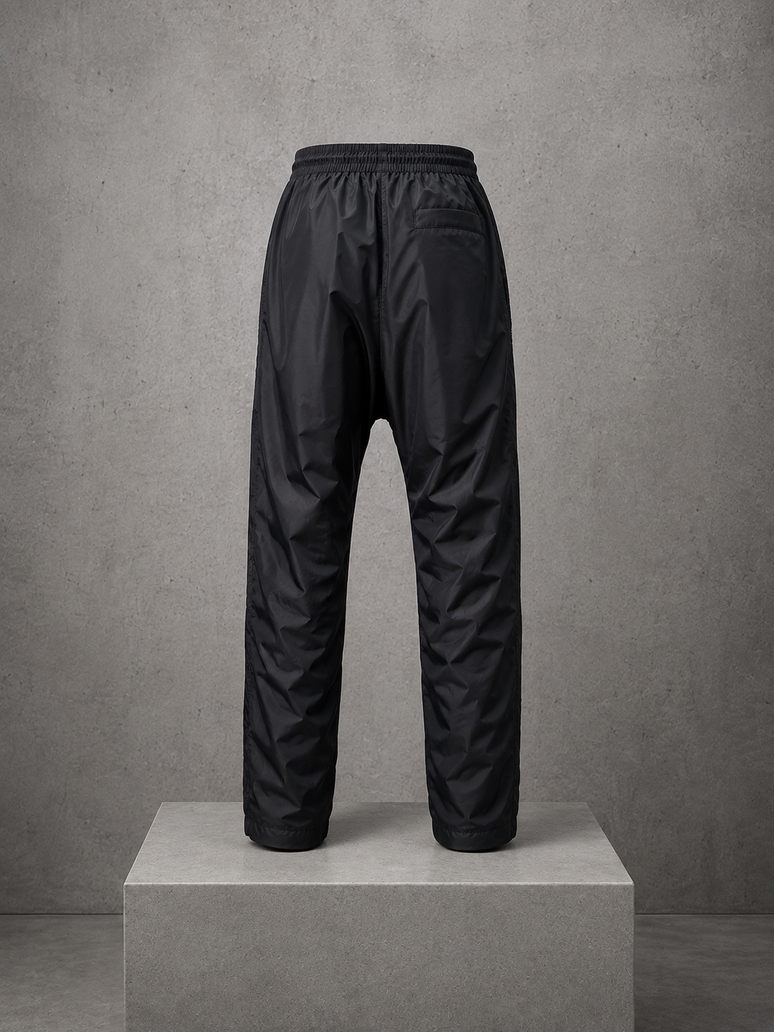 Technical Nylon Hand Made Pants