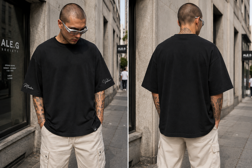 Oversized Black T-Shirt