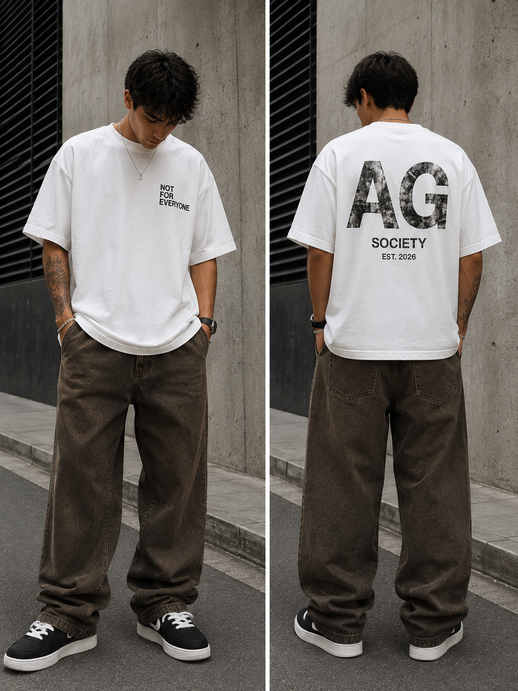 T-Shirt Signature Oversize - Boxy