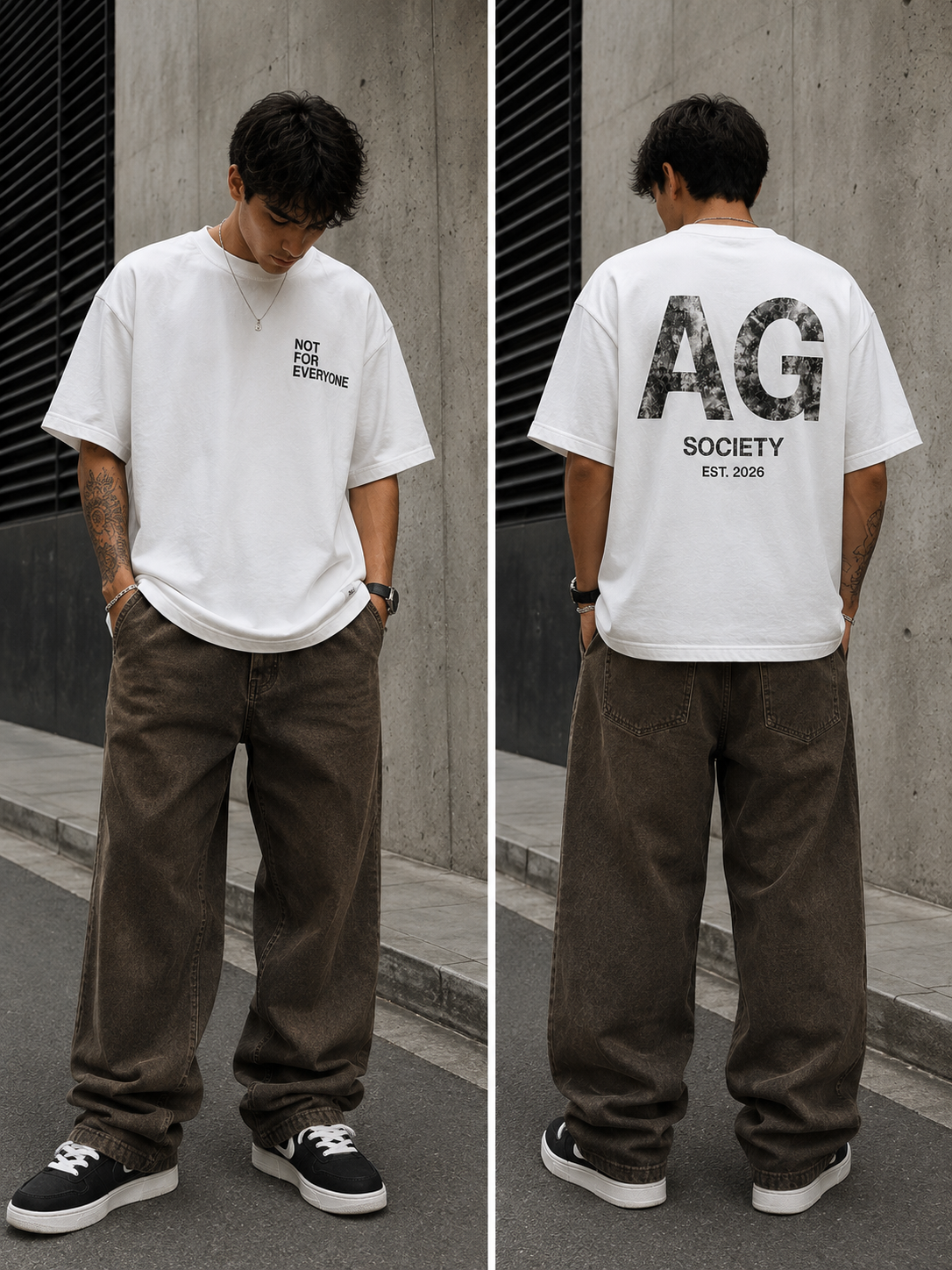 T-Shirt Signature Oversize - Boxy