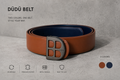 DÜDÜ BELT — Reversible Leather Belt