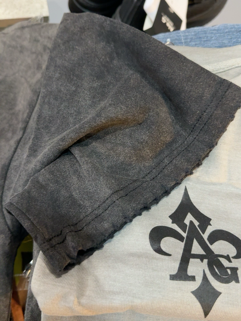 Washed Charcoal Oversized T-Shirt