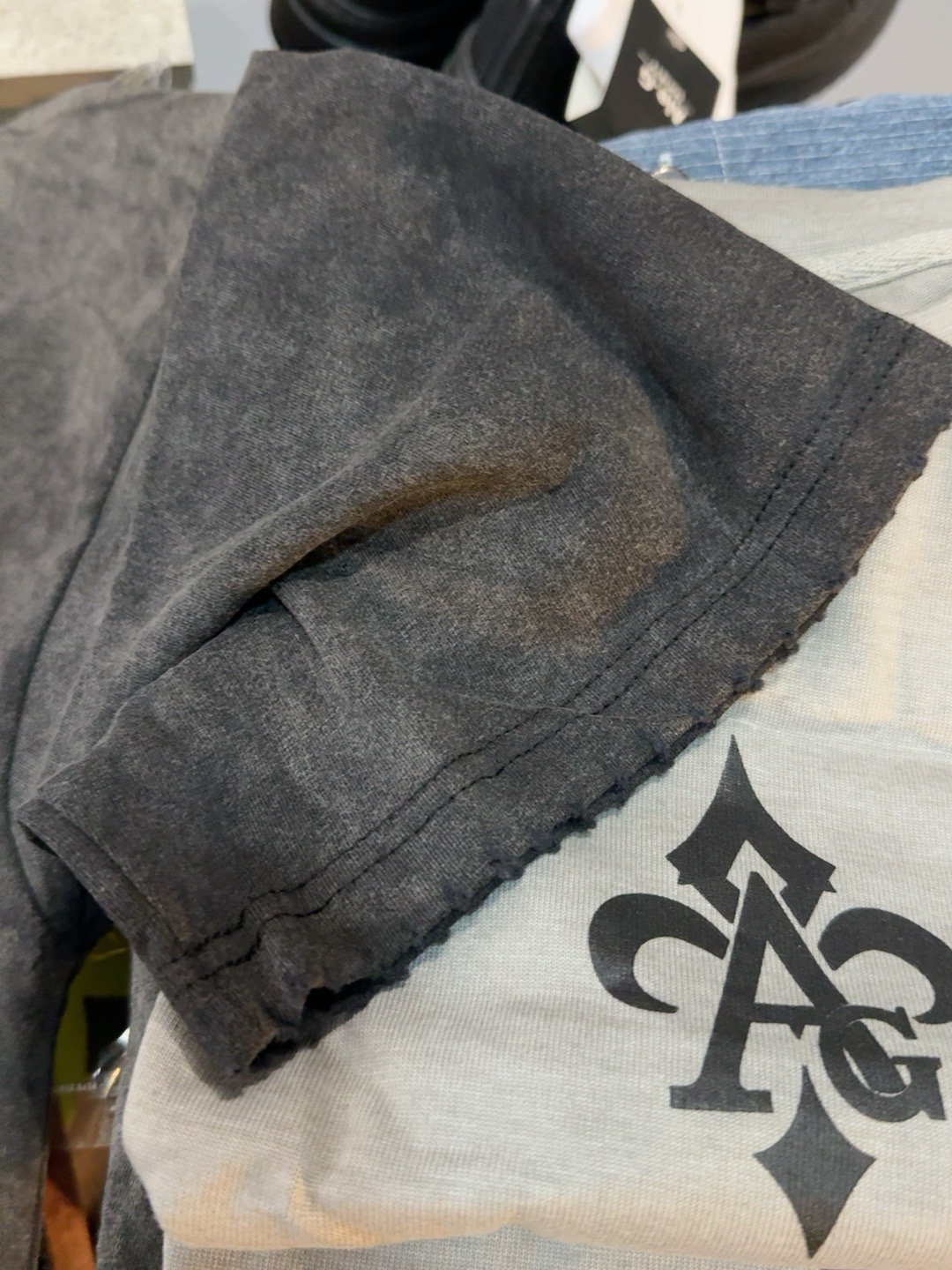 Washed Charcoal Oversized T-Shirt