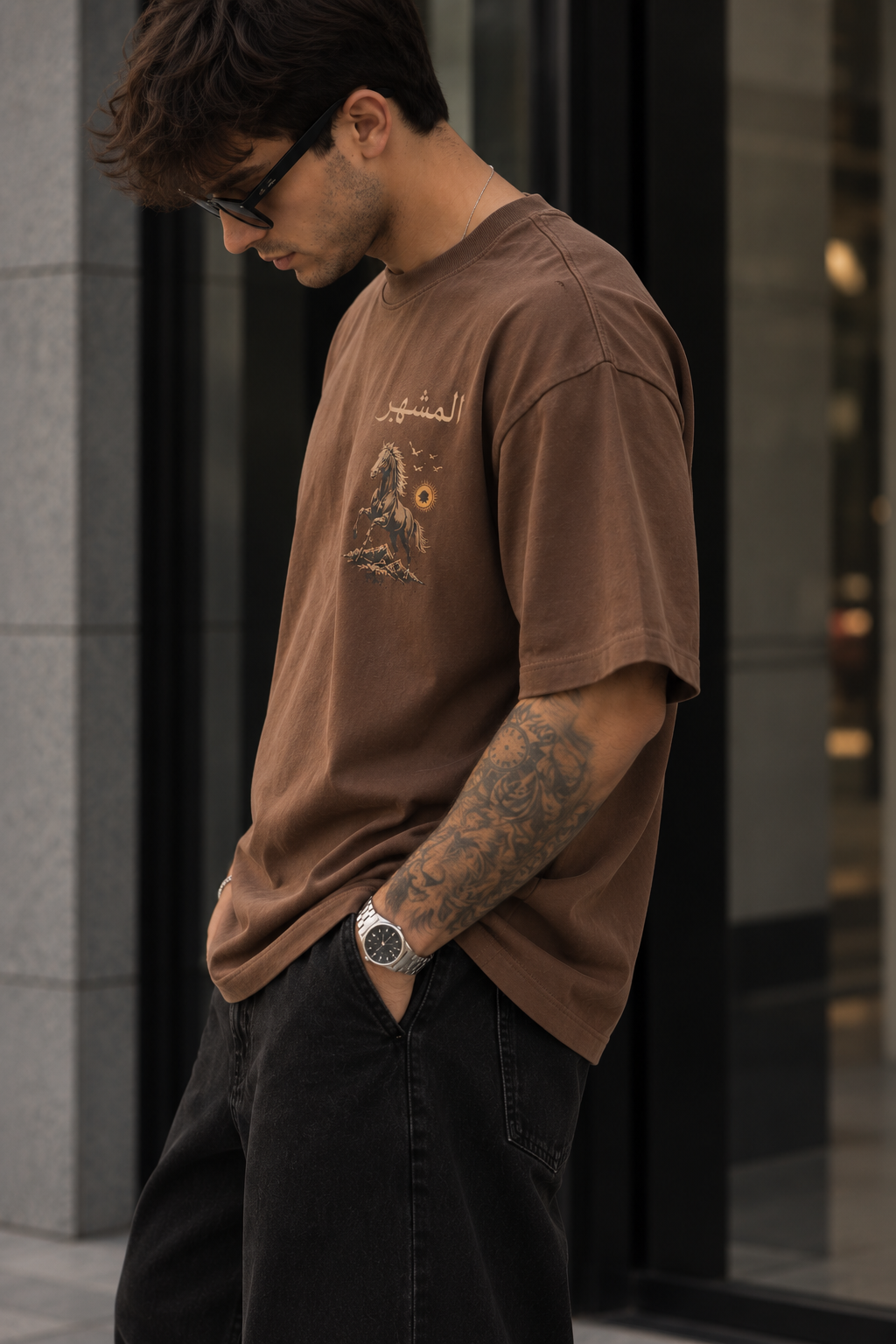 T-Shirt Horse Spirit Oversized