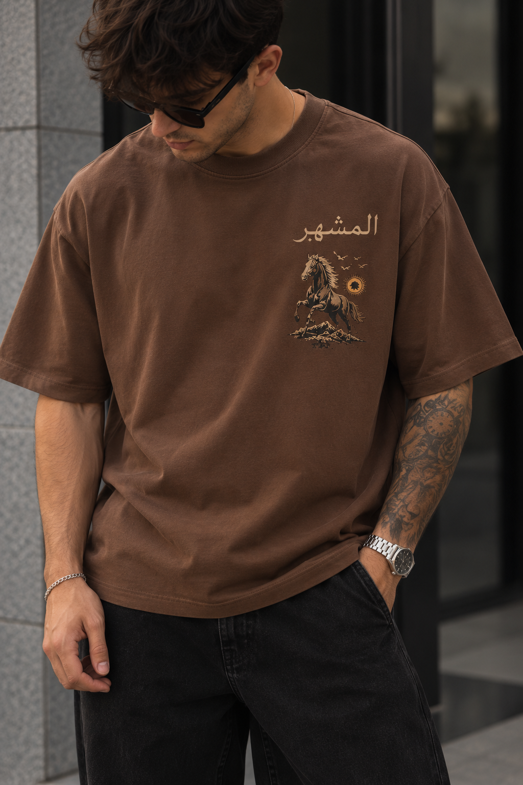 T-Shirt Horse Spirit Oversized